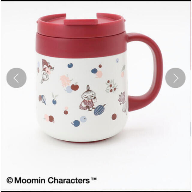 AfternoonTea(アフタヌーンティー)の完売品 Moomin×Afternoon Tea/ステンレス マグカップレッド② エンタメ/ホビーのエンタメ その他(その他)の商品写真