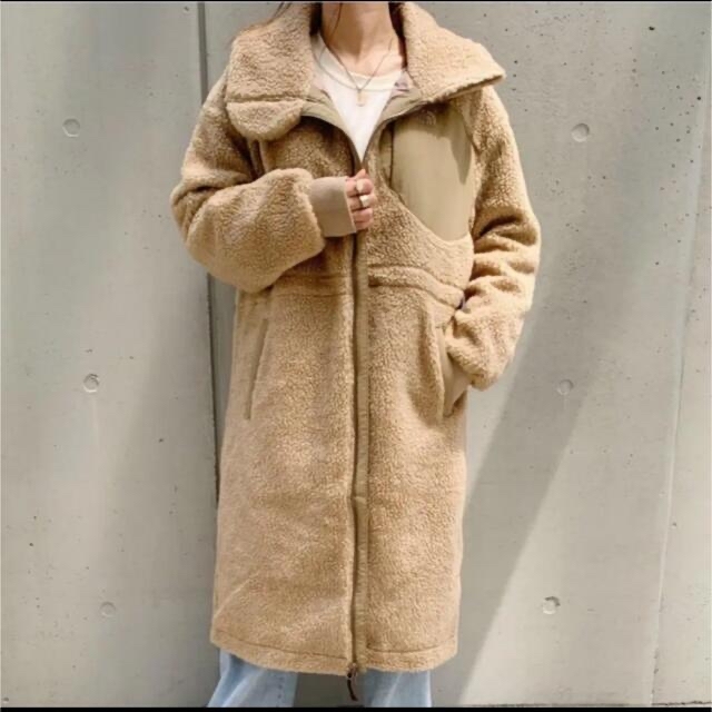 ♡The North Face ボアロングコート♡オフホワイト♡S～M大きめ