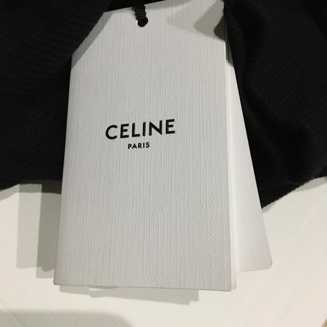 celine(セリーヌ)のsize S CELINE フード付き ルーズスウェットシャツ BLACK メンズのトップス(パーカー)の商品写真