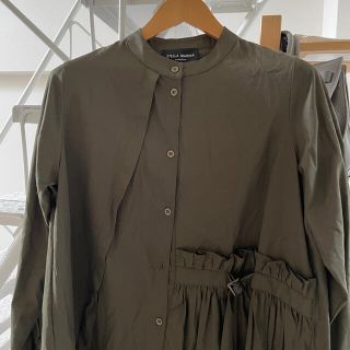 アメリヴィンテージ(Ameri VINTAGE)の代官山購入デザインシャツワンピース(ひざ丈ワンピース)