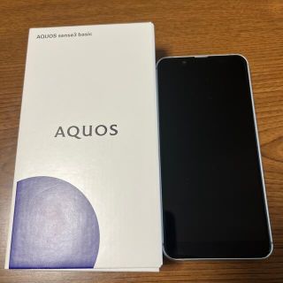 アクオス(AQUOS)のAQUOS SENSE3 BASIC スマートフォン　SHV48(スマートフォン本体)