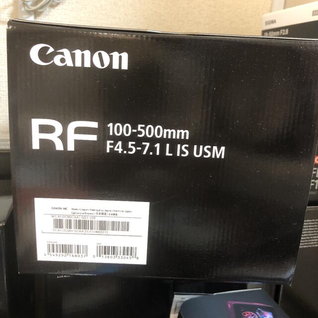 在庫切れ 新品RF100-500mm F4.5-7.1 L IS USM