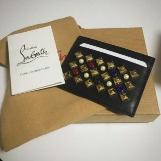 クリスチャンルブタン(Christian Louboutin)の新品✨クリスチャンルブタン カードケース(名刺入れ/定期入れ)