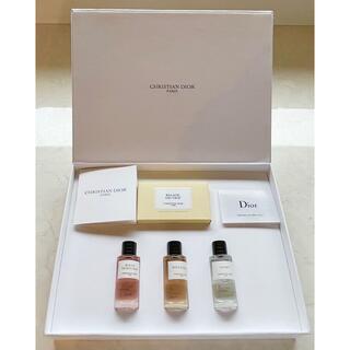 クリスチャンディオール(Christian Dior)のdiorノベルティ　フレグランス＆soap（紙袋リボン付き）(その他)