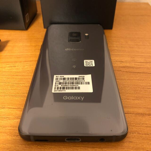 Galaxy(ギャラクシー)のGALAXYS9 ドコモ スマホ/家電/カメラのスマートフォン/携帯電話(スマートフォン本体)の商品写真