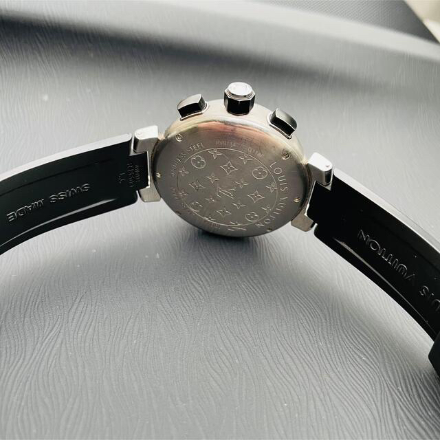 LOUIS VUITTON(ルイヴィトン)の鑑定済み　本物　どこよりも最安値です　早い物勝ち　タンブール　インブラック　 メンズの時計(腕時計(デジタル))の商品写真