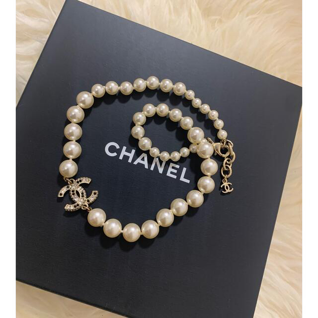 CHANEL(シャネル)のCHANEL パールネックレス レディースのアクセサリー(ネックレス)の商品写真