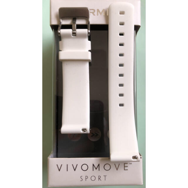 GARMIN(ガーミン)のGARMIN vivomove Sport White メンズの時計(腕時計(デジタル))の商品写真