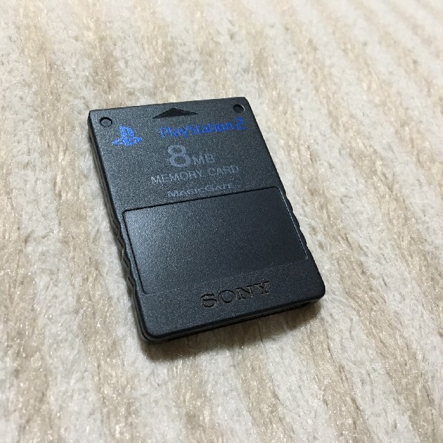 PlayStation2(プレイステーション2)のプレイステーション2　メモリーカード エンタメ/ホビーのゲームソフト/ゲーム機本体(家庭用ゲーム機本体)の商品写真