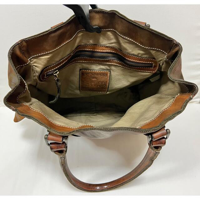 CAMPOMAGGI(カンポマッジ)トートバッグハンドバッグ イタリア製レザー