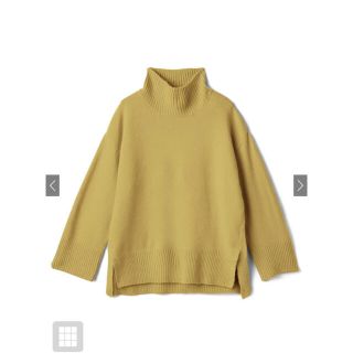 グレイル(GRL)の新品　グレイル　ハイネック　サイドスリットニットプルオーバー(ニット/セーター)