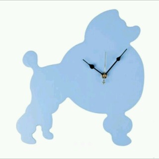 フランフラン(Francfranc)のFrancfranc☆時計 POODLE WALL CLOCK BL(掛時計/柱時計)