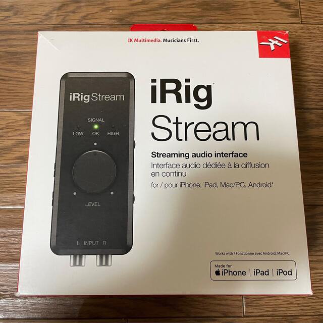 iRig Stream IK Multimedia オーディオインターフェース