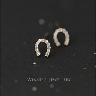 お値下げ⭐︎ピアス　馬蹄　ホースシュー　14k(ピアス)