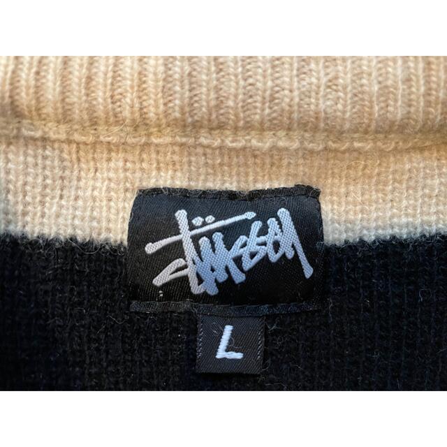 STUSSY(ステューシー)のSTUSSYニット★Lサイズ メンズのトップス(ニット/セーター)の商品写真