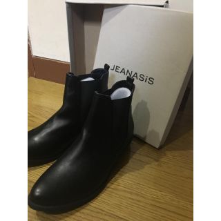 ジーナシス(JEANASIS)のJEANASiS ショートブーツ（Black）(ブーツ)