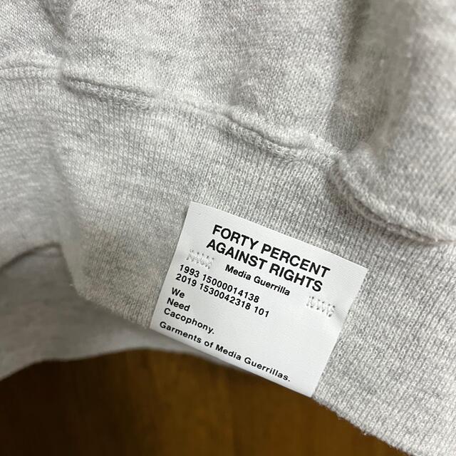 FORTY PERCENT AGAINST RIGHTS SWEATSHIRT