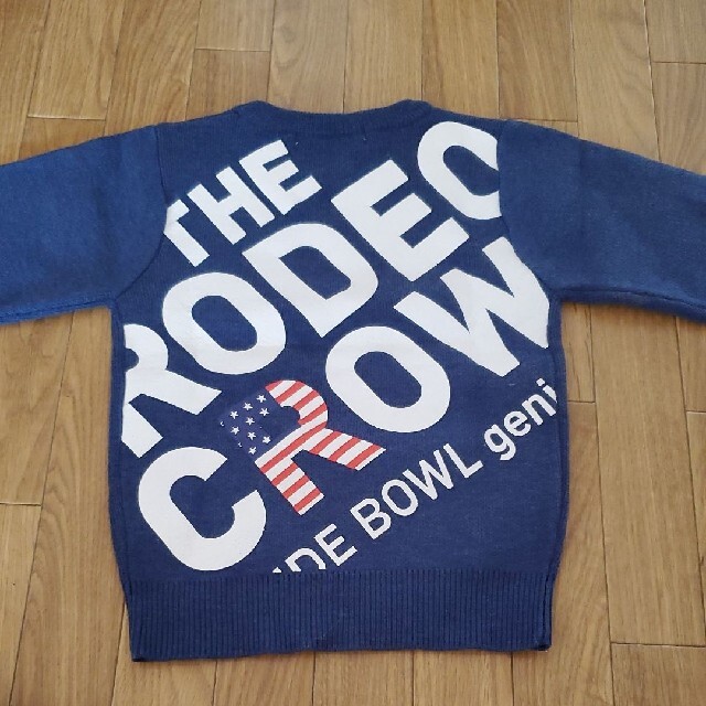 RODEO CROWNS(ロデオクラウンズ)のRODEOCROWNS 新品未使用 キッズ/ベビー/マタニティのキッズ服男の子用(90cm~)(ニット)の商品写真