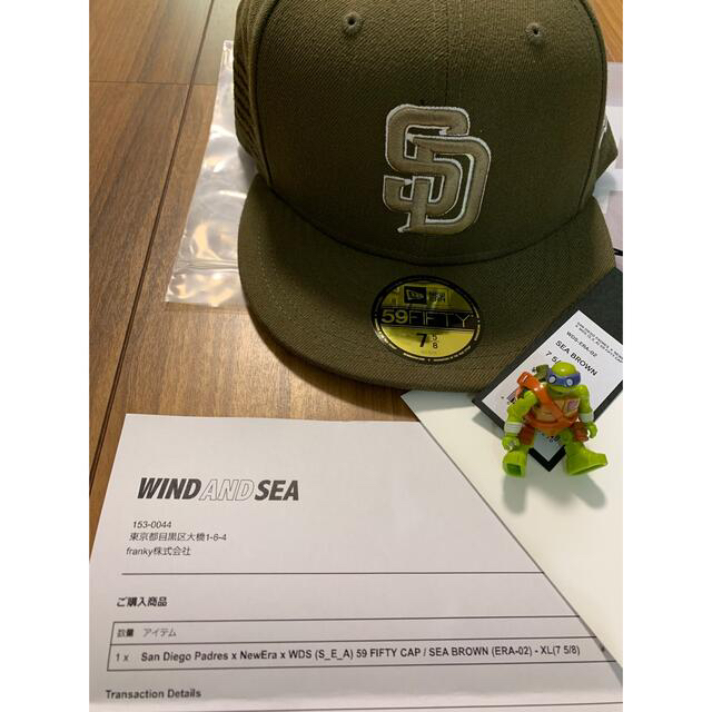 NEW ERA(ニューエラー)の7 5/8 サイズ SAN DIEGO PADRES×NEW ERA×WDS メンズの帽子(キャップ)の商品写真