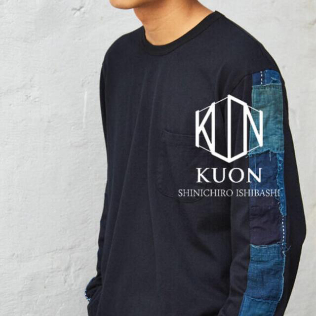 1LDK SELECT(ワンエルディーケーセレクト)のkuon dan ロンt メンズのトップス(Tシャツ/カットソー(七分/長袖))の商品写真