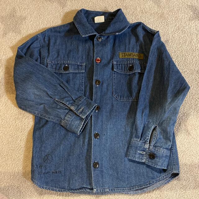 BREEZE(ブリーズ)のデニムシャツ キッズ/ベビー/マタニティのキッズ服男の子用(90cm~)(ブラウス)の商品写真