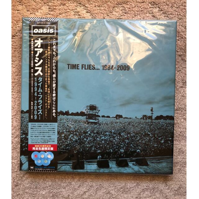 OASIS アナログ 『TIME FLIES...1994-2009』新品未開封