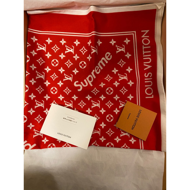 Supreme(シュプリーム)のlouis vuitton x supreme bandana バンダナ メンズのファッション小物(バンダナ/スカーフ)の商品写真