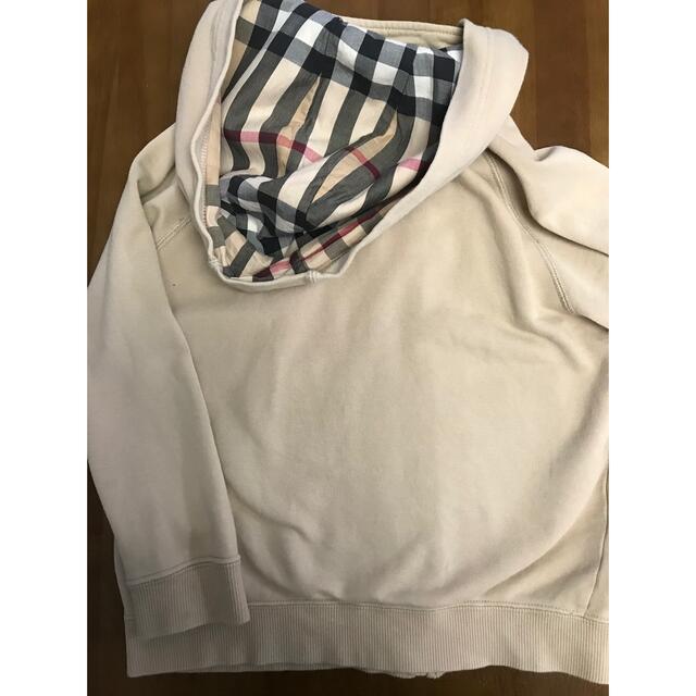 BURBERRY(バーバリー)のバーバリー　パーカー　110センチ　男女兼用 キッズ/ベビー/マタニティのキッズ服男の子用(90cm~)(ジャケット/上着)の商品写真