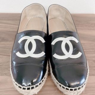 シャネル(CHANEL)のcorntea様専用♪ シャネル　エスパドリーユ　37(スリッポン/モカシン)