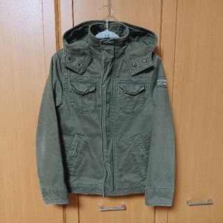 アバクロンビーアンドフィッチ(Abercrombie&Fitch)のaym様専用【中古】アバクロンビー＆フィッチ ミリタリージャケット キッズS(ジャケット/上着)