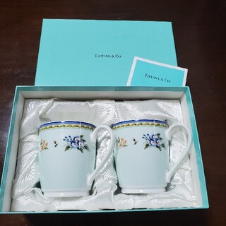 Tiffany & Co. - ティファニー モーニンググローリー ペアマグカップ