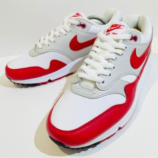 NIKE - NIKE/ナイキ☆AIRMAX90/1☆エアマックス90/1☆赤白☆27.0cmの