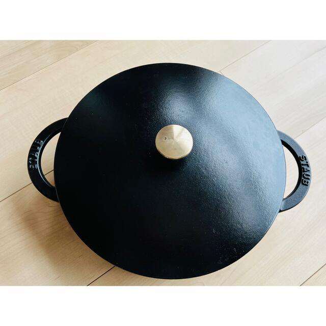 ストウブ ニダベイユ ソテーパン 24cm 黒 入荷 noxcapital.de