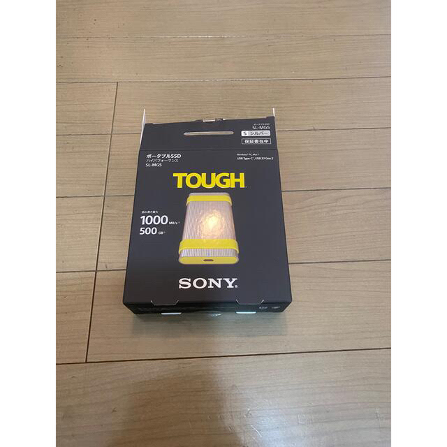 【ポータブルSSD】SONY SL-MG5 500GB【新品】