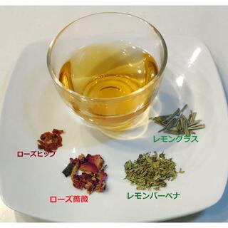 newおやすみのハーブティー”ローズ薔薇&レモンバーベナ”ブレンドハーブティー(茶)