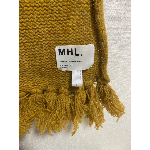 MHL エムエイチエル ウールマフラー