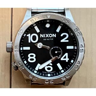 ニクソン(NIXON)のNIXON　ニクソン　51-30 シルバーxブラック(腕時計(アナログ))