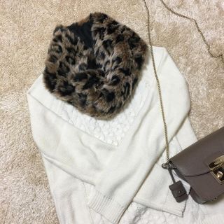 ザラ(ZARA)の美品♡ZARA  レオパード柄 スヌード(マフラー/ショール)