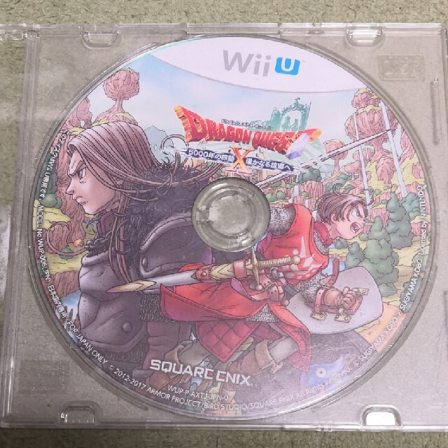 Wii U(ウィーユー)のWii U ドラゴンクエストX　5000年の旅路　遥かなる故郷へ　ドラクエ　10 エンタメ/ホビーのゲームソフト/ゲーム機本体(家庭用ゲームソフト)の商品写真