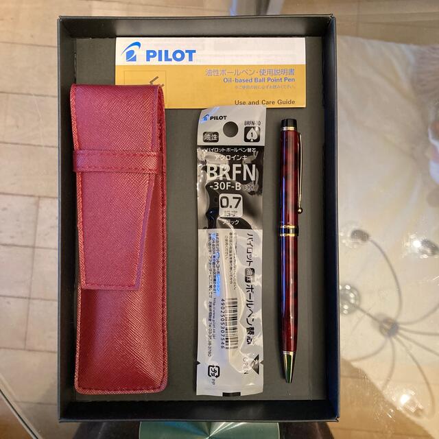 卸値 PILOT - 新品未使用 パイロットボールペン(ペンケース替芯つき