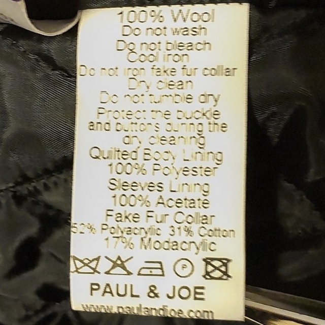 PAUL & JOE　ウールコート
