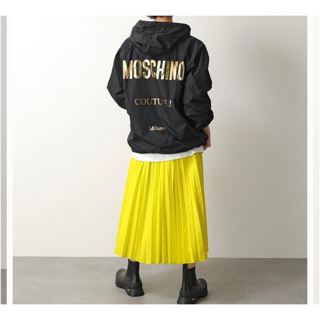 MOSCHINO モスキーノ ジャケットナイロン ハーフジップ フード付き ...