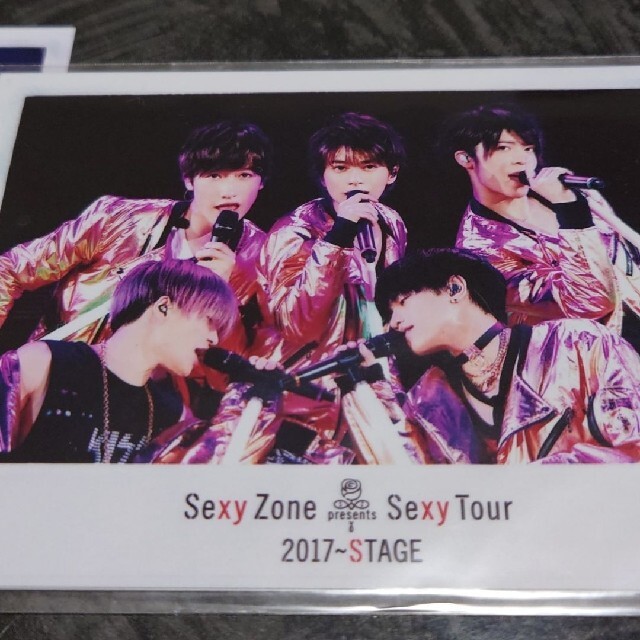 Sexy Zone(セクシー ゾーン)のSexy Zone　松島聡　ウェルセク・STAGE サマパラ購入特典フォト チケットの音楽(男性アイドル)の商品写真