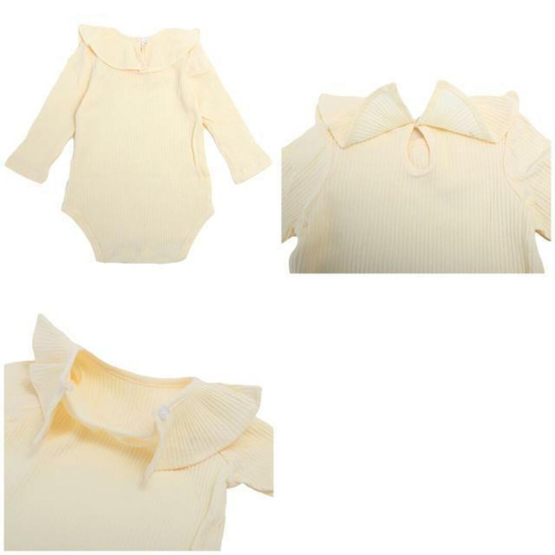 【並行輸入】【並行輸入】 フリルロンパース jsl191082 キッズ/ベビー/マタニティのベビー服(~85cm)(ロンパース)の商品写真