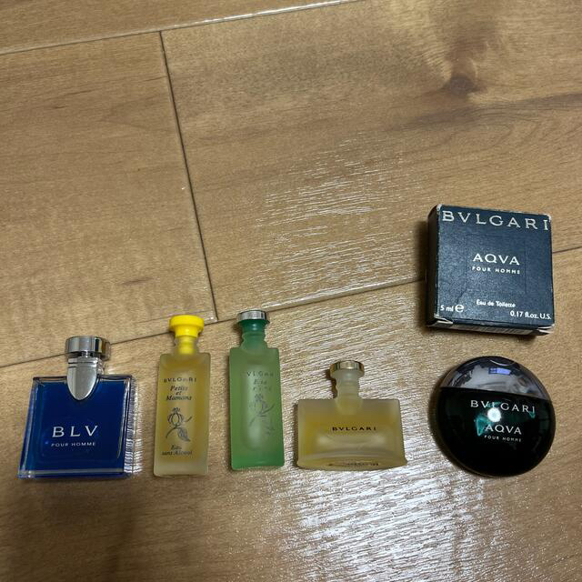 BVLGARI ブルガリ ミニ香水4個セット - 香水(女性用)