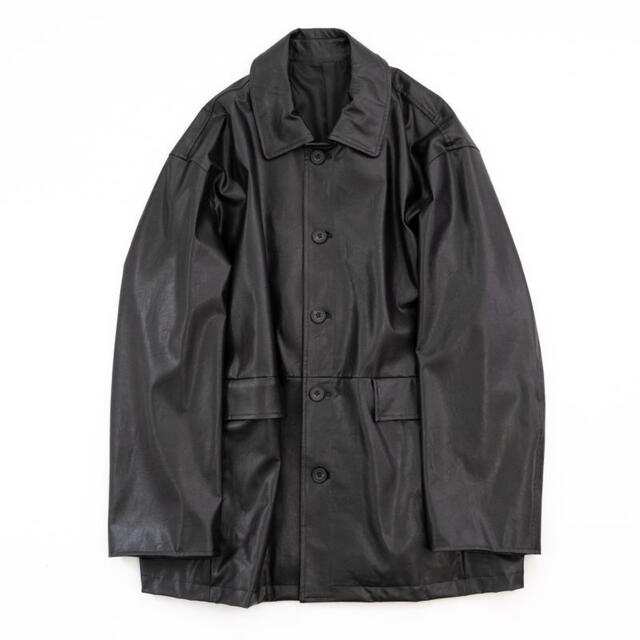 定価以下！！【stein】Fake Leather Car Jacket