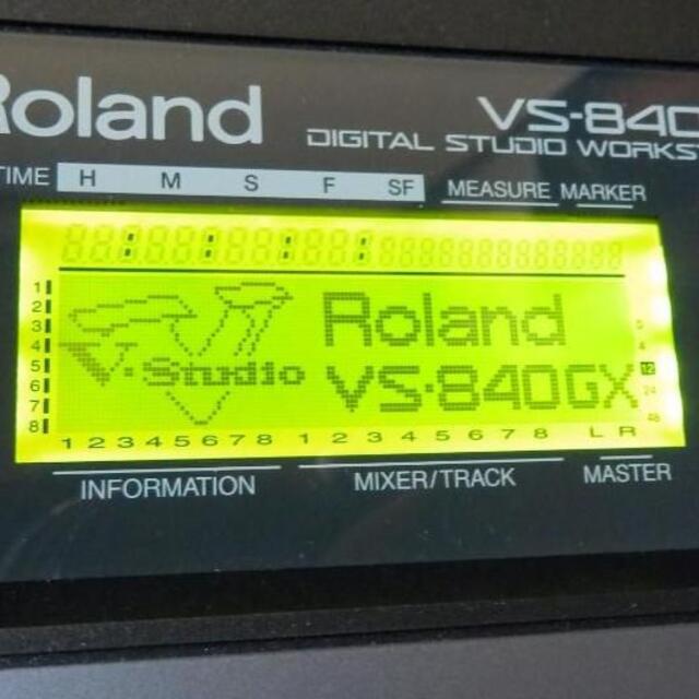 Roland(ローランド)の❤️動作★日本製★ローランド★VS-840GX★DTM★MA-5Aスピーカー付き 楽器のレコーディング/PA機器(MTR)の商品写真