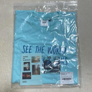 セブンティーン(SEVENTEEN)のseventeen セブチ　5周年tシャツ　メッセージカード　M(アイドルグッズ)