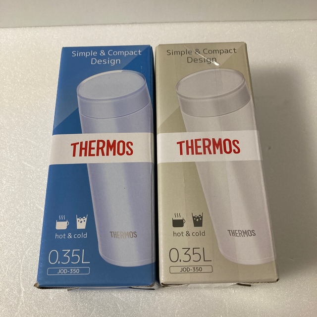 THERMOS(サーモス)の【新品】サーモス 真空断熱ケータイマグ 350ml  2個【匿名配送】 インテリア/住まい/日用品のキッチン/食器(容器)の商品写真