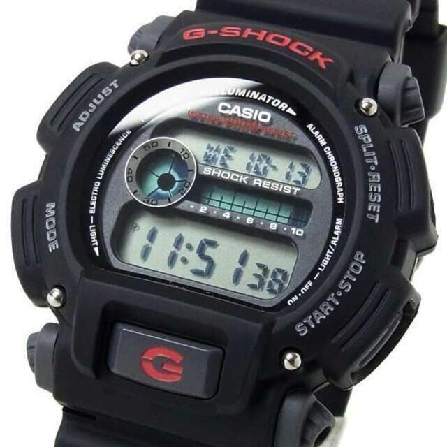 カシオ時計☆男らしい印象！！G-SHOCK ベーシックモデル☆ブラック 腕時計(デジタル)